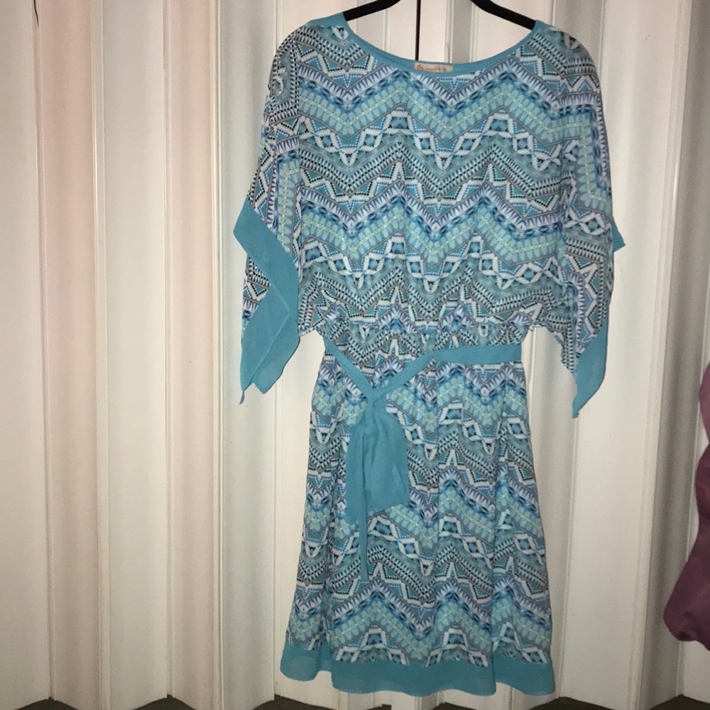 👗 Summer Blue Dress
